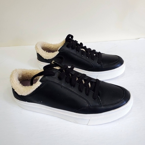 Dr Scholl's Black Now Cozy Sneakers Size 7 - Picture 5 of 9